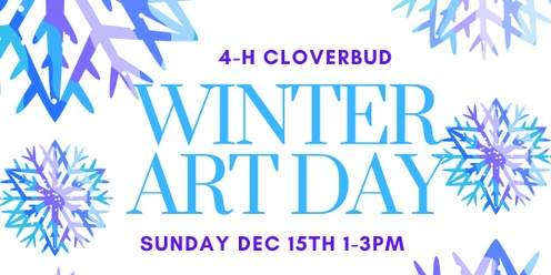 4-H Cloverbud Winter Art Day