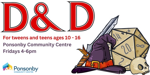 Dungeons and Dragons for teens! FREE