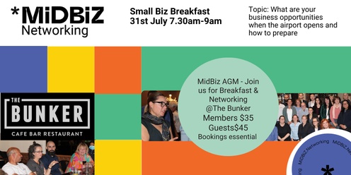 Midbiz Network Business Breakfast - Unlock your opportunities with the new airport opening