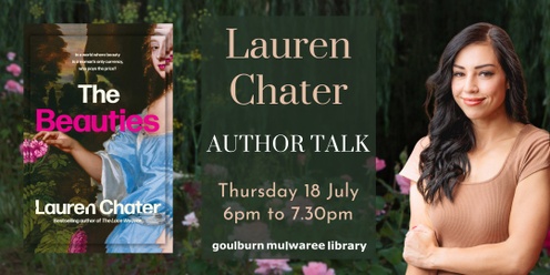 Lauren Chater author talk