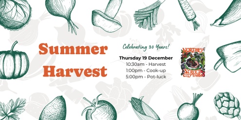 NSCF Summer Harvest - Celebrating 30 years! 