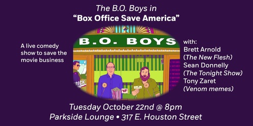 The B.O. Boys in "Box Office Save America"