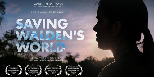 SAVING WALDEN'S WORLD sails to the Alamo Theatre in Bucksport, ME -- film screening with director Q&A