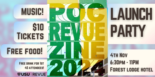 PoC Revue Zine Launch Party!