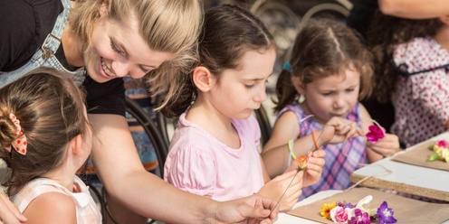 Kids Floral Crown Workshop