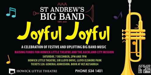 "Joyful Joyful" St Andrew's Big Band