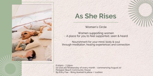  As She Rises Women's Circle 