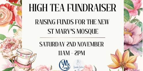 High Tea Fundraiser