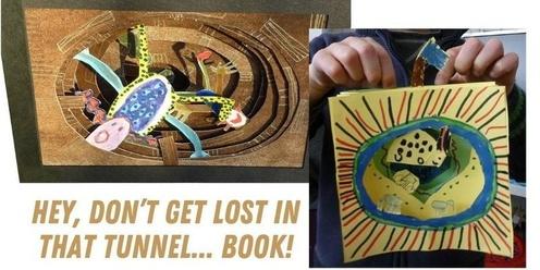 HEY, DON'T GET LOST IN THAT TUNNEL... BOOK!