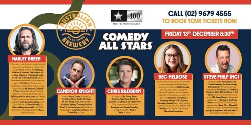 Australian Brewery - Comedy All Stars