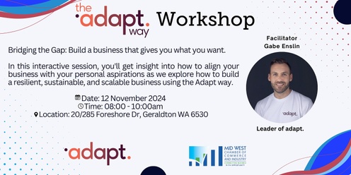 The Adapt Way Workshop