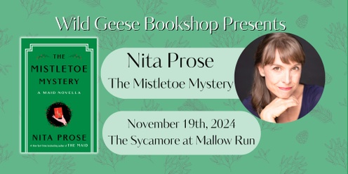 Nita Prose at The Sycamore at Mallow Run