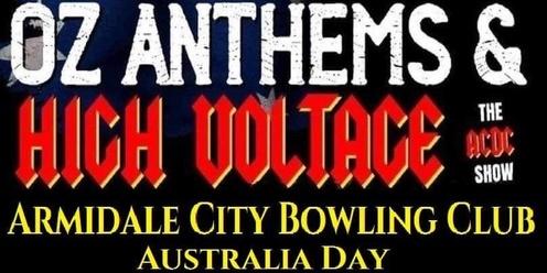 High Voltage + Oz Rock Anthems AC/DC tribute show