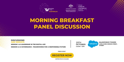 AI Leadership and Governance in the Digital Age: A Morning Breakfast Panel [Sydney]