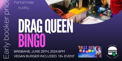 Drag Queen Bingo with Grassfed burgers