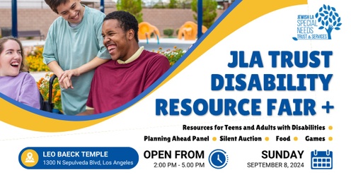 JLA Trust Disability Resource Fair+ Attendee Registration