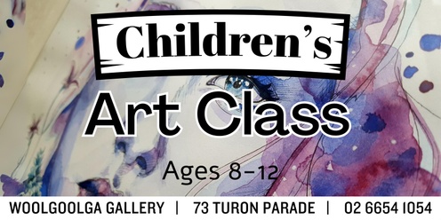 Children's Art Class (Age 8-12) with Jess Portsmouth T4