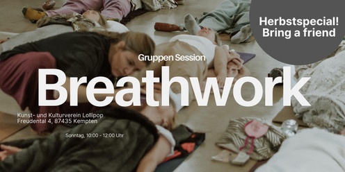 Breathwork Gruppen Session in Kempten 