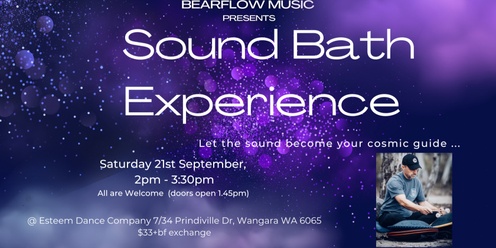 Bearflow Music presents  ..... Open Sound Immersion 