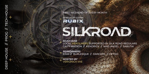 SILK SENSUALITY & K!NK WAREHOUSE PARTY | PRES. BY RUBIX