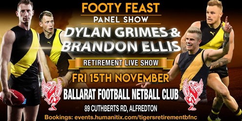 Premiership Tigers Retirement "Live Show"