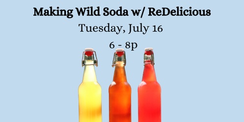 Food Preservation - Wild Soda Making