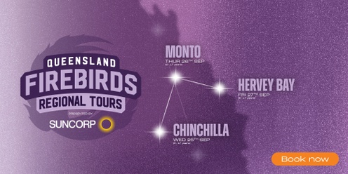 Suncorp and Queensland Firebirds - Regional Netball Tour - Chinchilla - 6-17 years