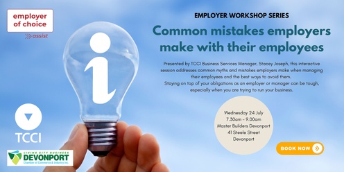 Common Mistakes Employers Make with their Staff