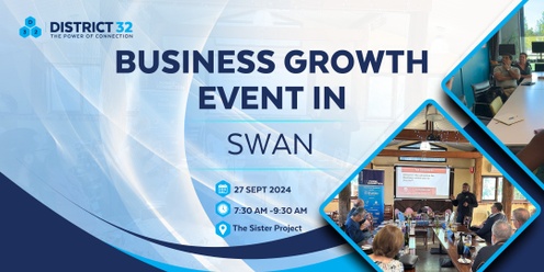 District32 Business Networking Perth – Swan - Fri 27 Sep