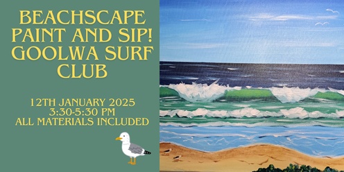 Beachscape Paint and Sip - Goolwa