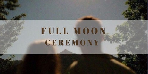 "Full Moon Circle" Expand your senses