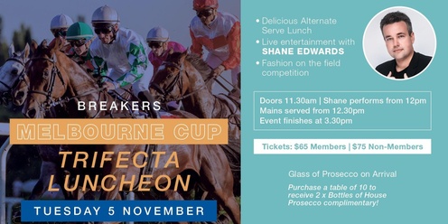 Melbourne Cup at Breakers 