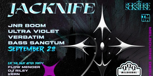 JACKNIFE // Melbourne Debut @ QQQ - Sep 28