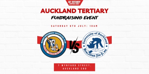 Auckland Tertiary Grappling Fundraising Event