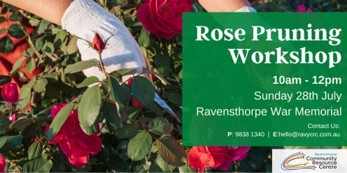 Rose Pruning Workshop