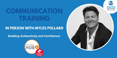 Communication Training with Myles Pollard