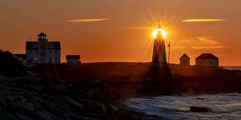 Sunrise at Pt. Judith Lighthouse