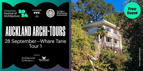 Auckland Archi-tours - Whare Tane - HPC1 - 1st Tour