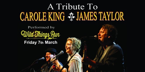 A Tribute to Carole King & James Taylor - Performed by Wild Things Run