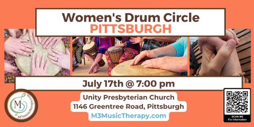 Womens' Drum Circle - July (Pittsburgh)