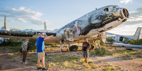 Boneyard Safari Hands on Tour, Nov 13th 2024 at Aircraft Restoration Mgt