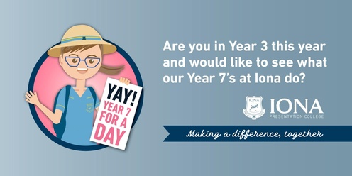 Be a Year 7 for a Day - 2 or 3 December 2024