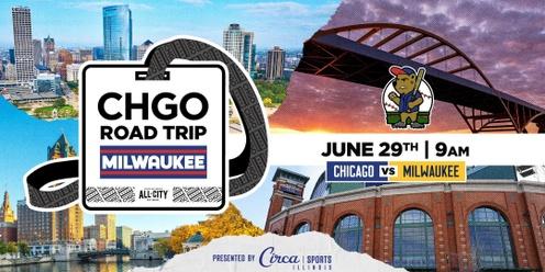 CHGO Cubs Road Trip to Milwaukee