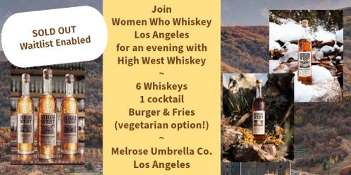 High West Whiskey Tasting with Becky Smith & Bianca Sterling