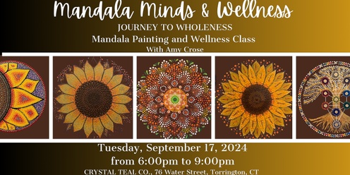 Mandala Paint & Wellness class
