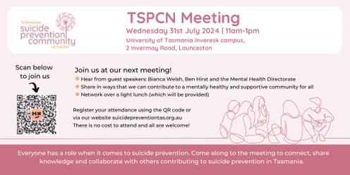 TSPCN - July 2024 meeting - Launceston
