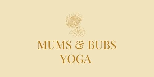 Mums & Bubs Yoga - Weekly Wednesday Class