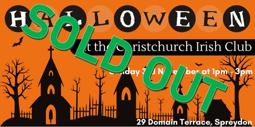 Halloween at the Christchurch Irish Club