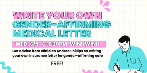 Gender Affirming Letters 