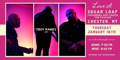 Troy Ramey - Live @ Sugar Loaf Performing Arts Center, The Pavilion - Chester, NY